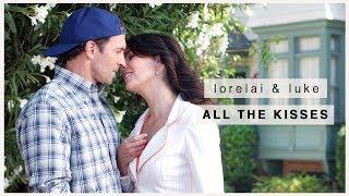 lorelai & luke | all the kisses (s1-s7)