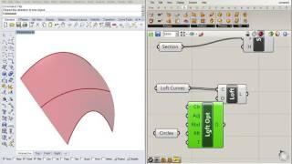 Grasshopper Tutorial 09 |  Sweep and Loft