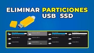 Cómo Eliminar Particiones de una USB: Solución a Problemas de Almacenamiento