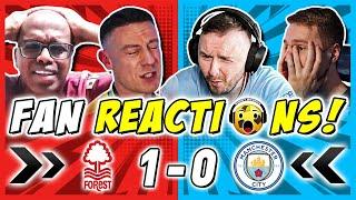 MAN CITY FANS FURIOUS  REACTION TO NOTTINGHAM FOREST 1-0 MAN CITY | PREMIER LEAGUE FAN REACTIONS