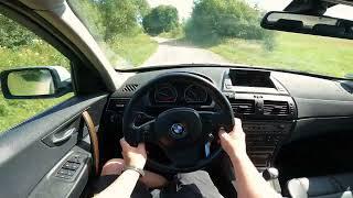 2007 BMW X3 E83 30d 218 Hp Pov Test Drive @DRIVEWAVE1