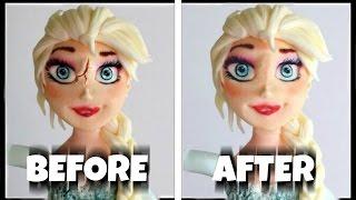 How to fix cracked fondant figures | WHY does my sugar paste crack?