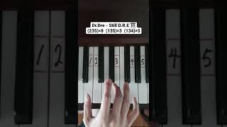 Dr.Dre - Still D.R.E (Piano Tutorial)