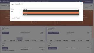 How to Import Multiple Journal Entries from CSV or Excel File | Odoo Apps Feaures #odoo16