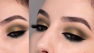 Green Smokey Eyeshadow Look using th Revolution Beauty x Bratz Vault  Sasha Palette