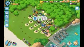 Boom beach #1 МЕГА-КРАБ 2-3 стадия