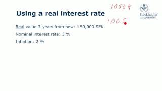 Real and Nominal Interest Rate