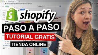 Tutorial Shopify Paso a Paso en Español - Como crear una tienda online