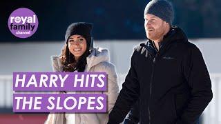 Harry and Meghan Spotted on Canadian Ski Slope Ahead of Invictus Games