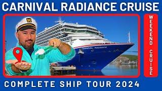 Carnival Radiance Complete Ship Tour (with turn-by-turn navigation)