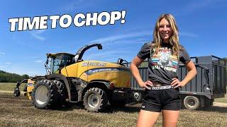 How to Chop Hay ft Our New Holland Choppers