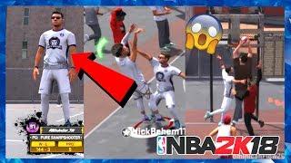 ABTHEBALLER TW DROPPED ME OFF!! ABTHEBALLER GETS DUNKED ON BY BROWN SHIRT!!  MYPARK #2