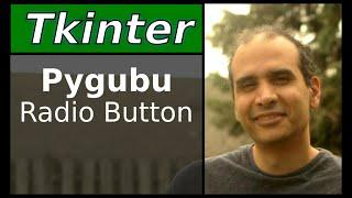 Tkinter - Pygubu Designer - Radio Button