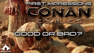 Conan Exiles - First Impressions! [Titanshield Gaming]