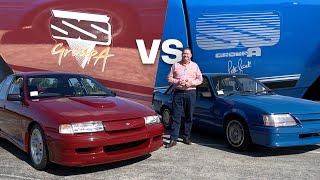 Do you prefer the VK or the VN Group A Commodore? Rian shows you both at Norwell Motorplex - QLD