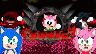 Sonic and Amy Play Sonic.EXE but ROBLOX (SALLY.EXE)