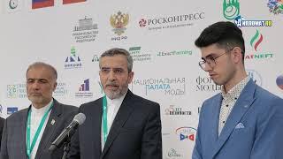 Замминистра иностранных дел Ирана Али Багери: Тегеран готов делиться опытом противодействия санкциям