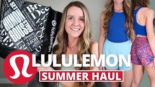 HUGE LULULEMON SUMMER TRY-ON HAUL 2021