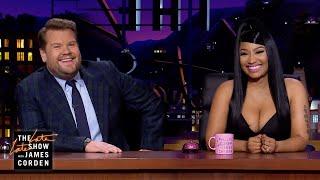 It's Nicki Minaj's Late Late Show Now