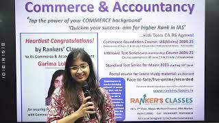 UPSC: AIR 2 Garima Lohia  with Commerce & Accountancy