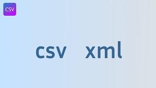 How to create an XML feed from your CSV data