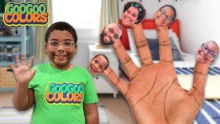 Finger Family Hide & Seek Game with Goo Goo Gaga