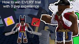 how to WIN every TRIAL with NO SKILL!!!!BLOXFRUITS
