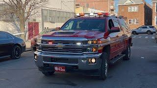 FDNY Battalion 43 showing me respect by waving while taking up from a 10–75