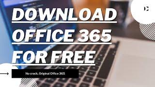 Download Office 365 | Original Office 365 | No Preactivated - Need License or Script