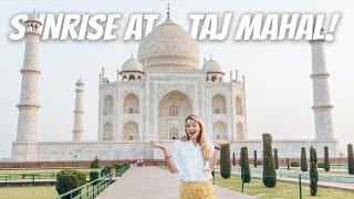 VISIT THE TAJ MAHAL WITHOUT CROWDS! |  Travel Vlog India 2022