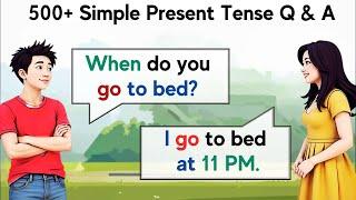 Present Tense English Speaking Practice | Beginner Conversations | Learn English Fast!