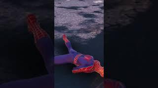 Weird Death Spiderman | #Shorts | #spidermanremastered