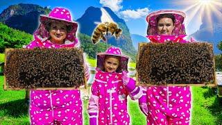 Learn about Honey Bees by Ruby and Bonnie | Useful Videos For Children