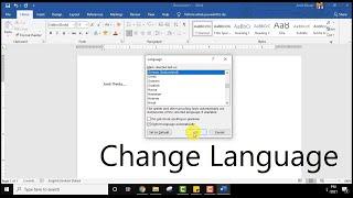 How to change language on Microsoft Word (2021)