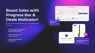 Progress Bar & Deals Motivator Video Guide | Shopify App