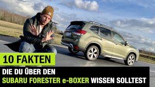 10 Fakten️die DU über DEN 2020 Subaru Forester e-Boxer wissen solltest! Fahrbericht | Review | Test