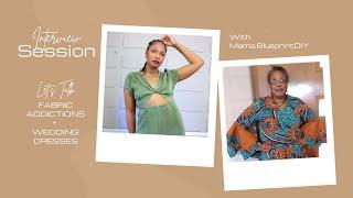 Interview with Mama BlueprintDIY | Fabric Addictions and Wedding Dresses