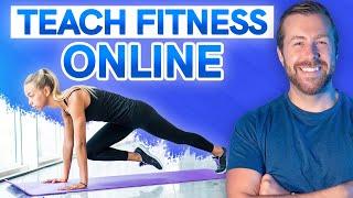 How to Make Money Teaching Fitness Classes Online