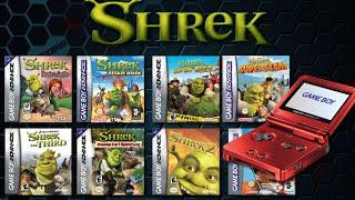 Todos los juegos de Shrek para Gameboy Advance
