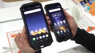 Oukitel WP1 and WP2, rugged phones (IP68) with big battery