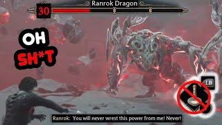 UNDERLEVELED vs Ranrok Dragon + GOOD ENDING | Hogwarts Legacy PC