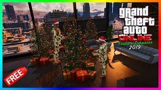 GTA 5 Online Festive Surprise 2019 Christmas DLC Update - FREE GIFTS! NEW Vehicles, Rewards & MORE!