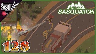 FIGHTING FIRE IN THE NEW FIREFIGHTER UPDATE | Sneaky Sasquatch - Ep 128