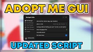 Adopt Me Script Hack GUI *PASTEBIN 2022* Pet Farm, Gingerbread Farm and more (ROBLOX)