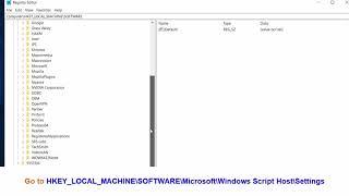 How To Fix "Windows Script Host access is disabled on this machine" in Windows 10