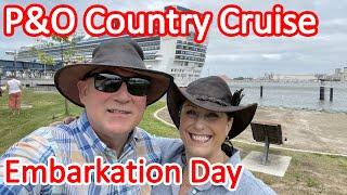 Country Cruise on P&O Pacific Encounter - Embarkation Day