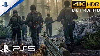 Call of Duty WW2 (PS5) 4K 60FPS HDR Gameplay