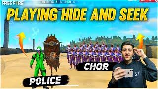 Hide And Seek Finding Noob Chimkandi  On Factory Roof - Garena Free Fire