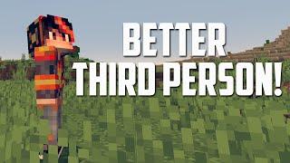 Better Third Person Mod in Minecraft (Cinematic Camera Angles)