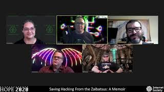 HOPE 2020 (2020): Saving Hacking From the Zaibatsus: A Memoir